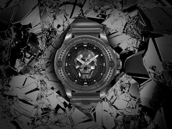 Philipp Plein The $kull Synthetic Men's Grey Watch PWWAA0523