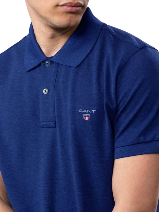 Gant | Mens Short Sleeve Polo Shirt - Image 4