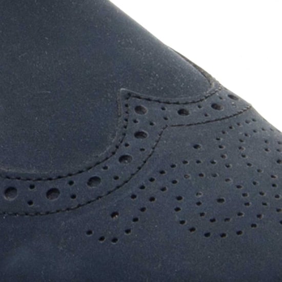 Confortable oxford Purapiel in Blue