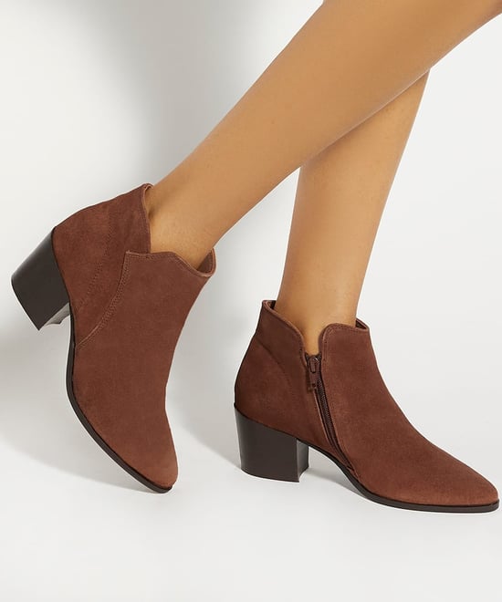 Dune Ladies Parlor - Heeled Suede Ankle Boots - Image 3