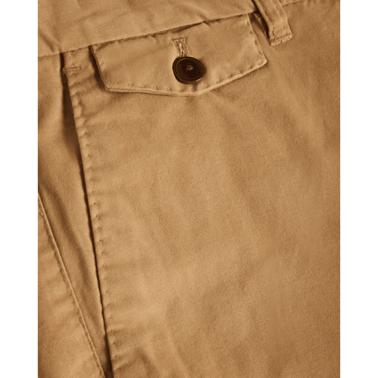 Men's Ted Baker Ashfrd Chino Shorts in Tan - Image 3
