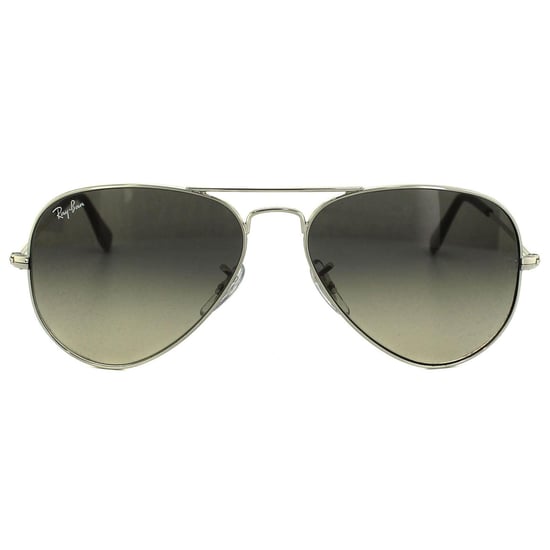 Ray-Ban Sunglasses Aviator 3025 003/32 Silver Grey Gradient 58mm - Image 1