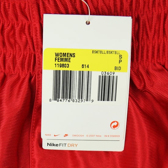 Nike Dri-Fit Supreme Basketball Shorts Red Womens Stretch  Bottoms 119803 614