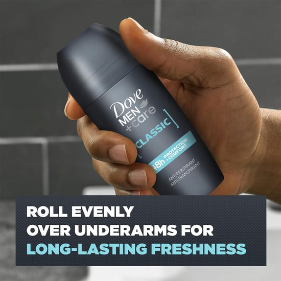 Dove Men+Care Roll On Classic AntiPerspirant Deodorant 48H Protection, 3x50ml