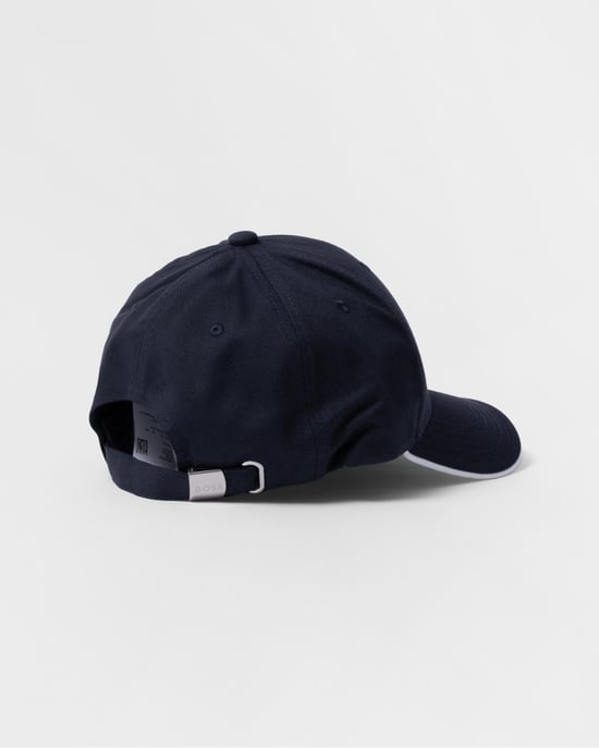 BOSS Green Bold Mens Logo-Print Cap In Cotton Twill - Image 3