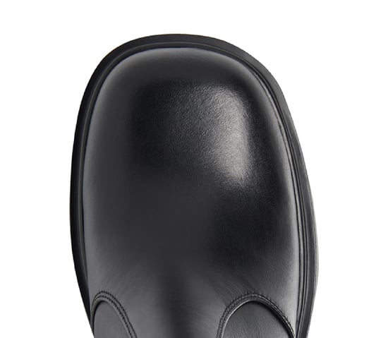 Windsor Smith Zwarte Leren Platform Chelsea Boots - Tricky - Image 5