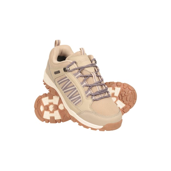 Mountain Warehouse Dames/Dames Pad Waterdichte Buiten Wandelschoenen (Taupe) - Image 1