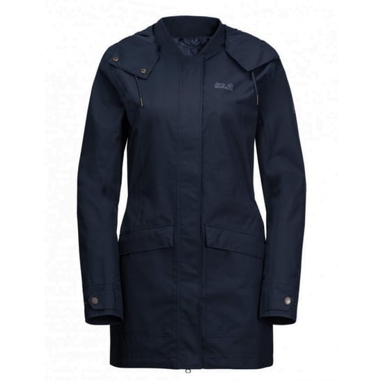 Jack Wolfskin Rocky River Womens Navy Parka Jacket