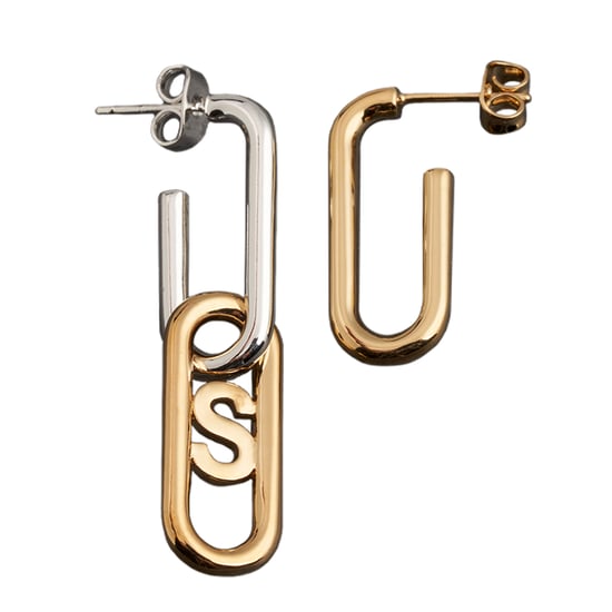 Bicolor AG3 SUPERB woman earring