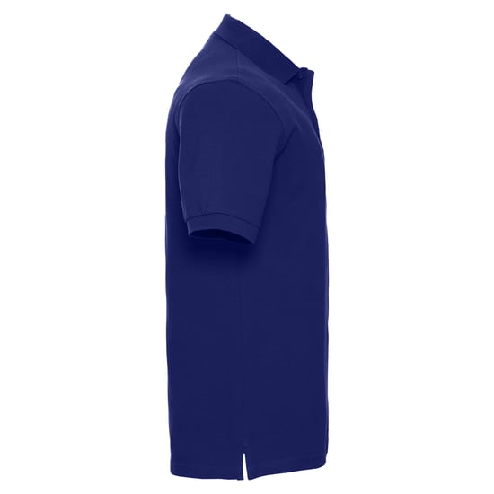 Russell Heren Klassiek Piqué Katoenen Polo Shirt (Helder Koningsblauw) - Image 3