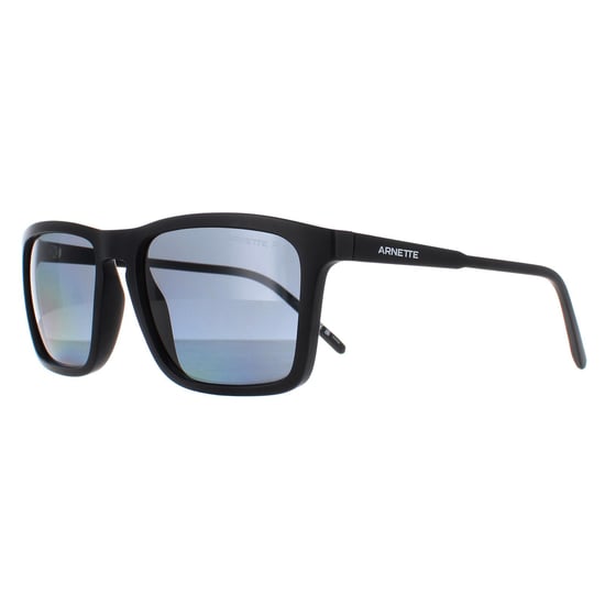 Arnette Oval Unisex Recycled Black Silver AN4302 Catfish
