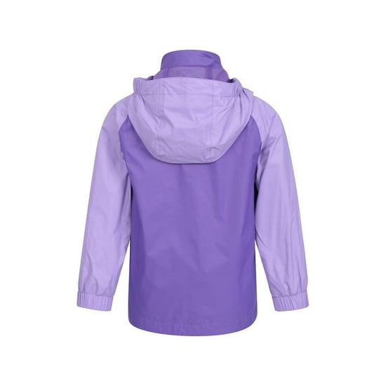 Mountain Warehouse Torrent II vattentät jacka för barn/ungdomar (Lilac) - Image 2