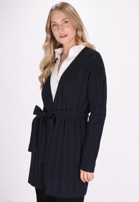 Dreimaster Cardigan women marine - Image 3