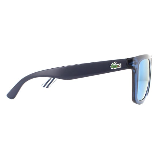 Lacoste Rectangle Mens Blue Blue Mirror Sunglasses