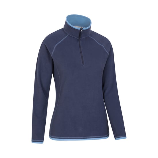 Mountain Warehouse Dames/Dames Montana Half Zip Fleece Top (Marine) - Image 5