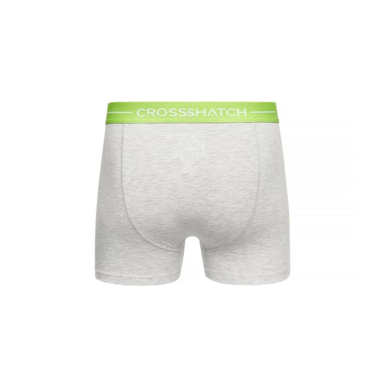 Crosshatch Mens Astral Boxershorts (Förpackning med 12) (Grey Marl) - Image 2
