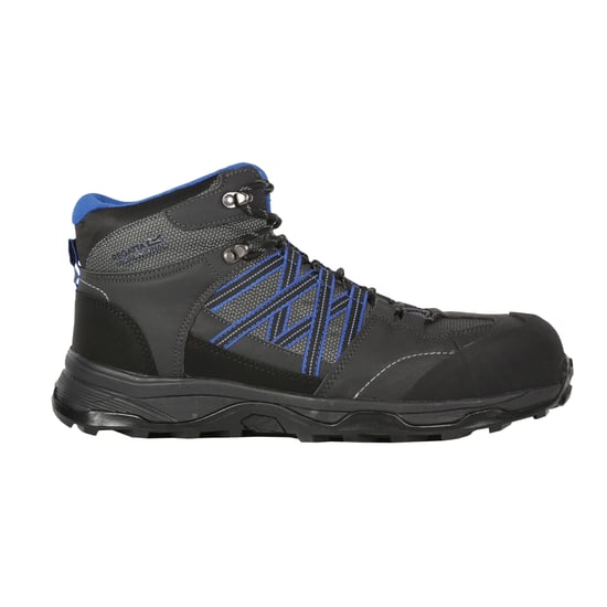 Regatta Mens Claystone Safety Boots (Briar Grey/Oxford Blue)