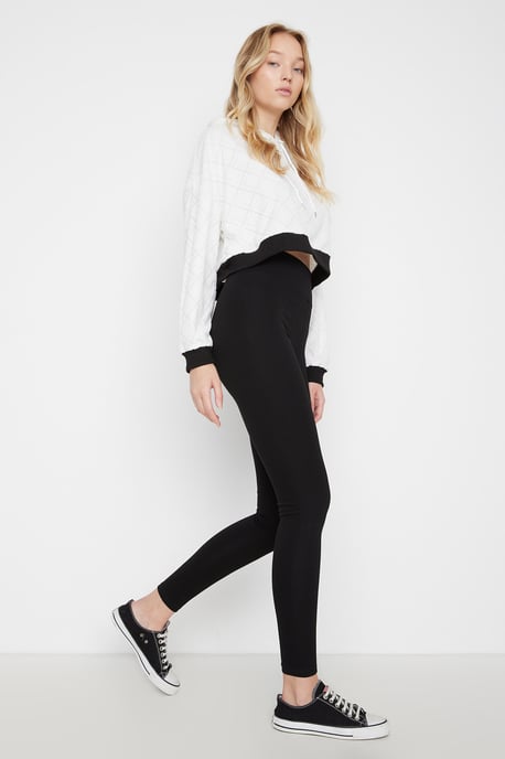 Trendyol Damens Höga Midja Skinny Leggings - Image 3