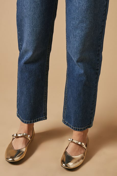 Pippin Bow Detail Mary Jane Ballet Pump
