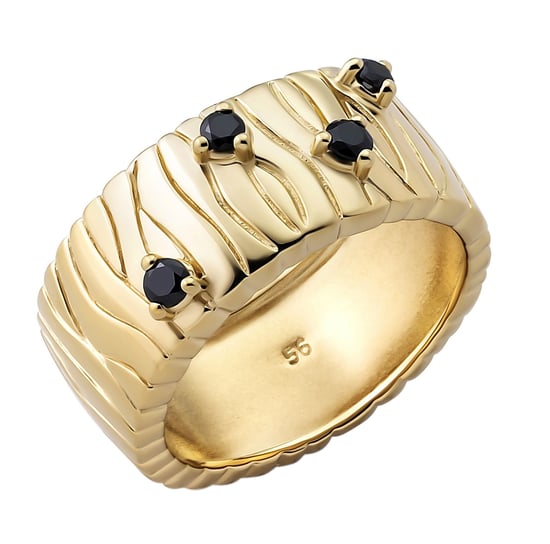 Orphelia Dames 925 Sterling Zilveren Ring - Goud ZR-7504/G - Image 3