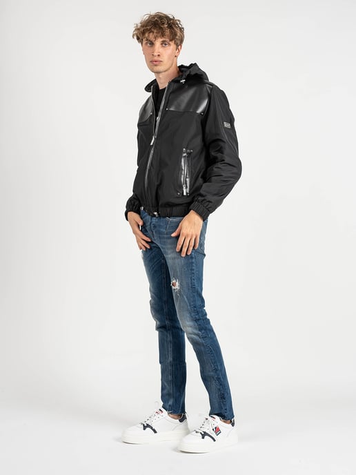 Les Hommes Jacket Windbreaker Men's Black - Image 6