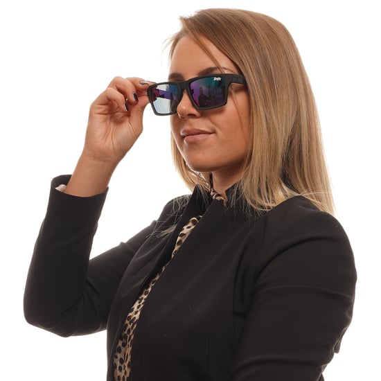 Superdry Rectangle Unisex Rubberised Black Blue Gradient Polarized Disruptive SDS - Image 4