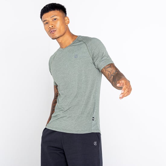 Dare 2B Mens Persist Marl T-Shirt (Agave)