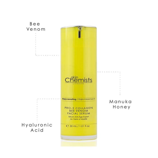 skinChemists Pro-5 Collagen Bee Venom Facial Serum 30ml