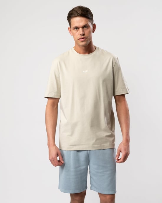 BOSS Orange TChup Mens Crew Neck Small Logo T-Shirt - Image 1