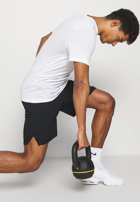 Nike Pro Dri Fit Mens T Shirt in White - Image 3