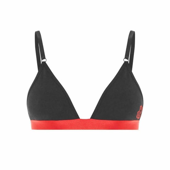 Nicce Adjustable Straps Black/Red Women Heart Triangle Bralette 211 2 15 07 0043 - Image 1