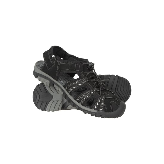 Mountain Warehouse Womens/Ladies Trek Sandals (Jet Black) - Image 1