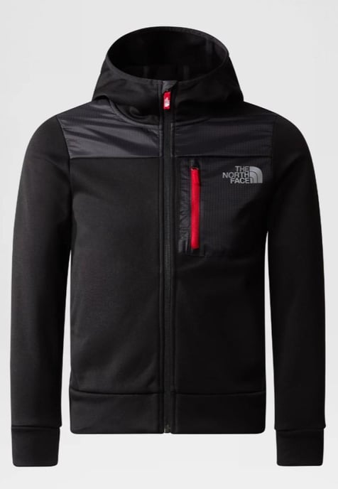 The North Face Boys Mittellegi Hooded Jacket In Black - Image 1