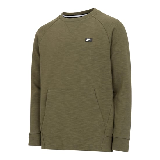 Nike Sportswear Optic Crew Neck Tracksuit in Olive - Image 2