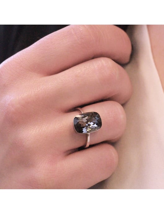 Klassieke ring - Oostenrijks kristal - Image 2