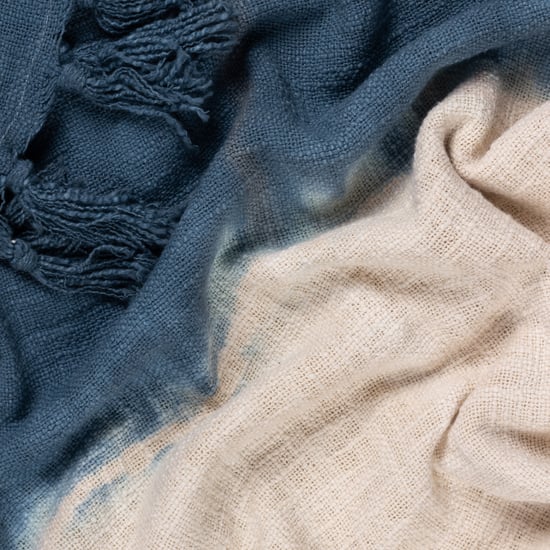 Yard Mizu Dip Dye Fringed Throw