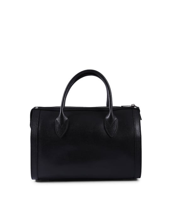V Italia Womens Handbag V014 SAFFIANO-S NERO - Image 3