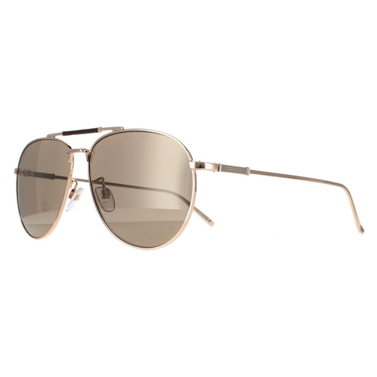 Bally Aviator Mens Cooper Gold Mirrored BY0038-D