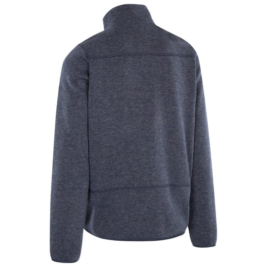 Trespass Mens Farham Melange AT300 Fleece Jacket (Navy) - Image 2