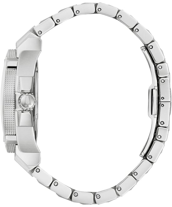 Bulova Precisionist Icon Heren Zilveren Horloge 96B417 - Image 2
