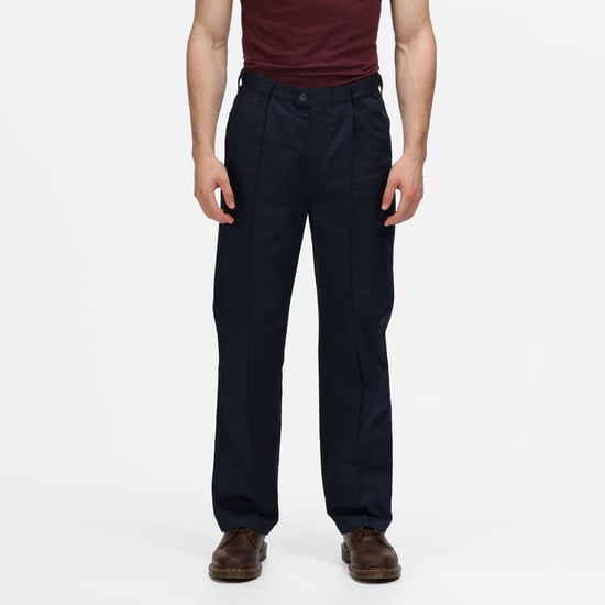 Regatta Mens Combine Work Trousers (Navy) - Image 4