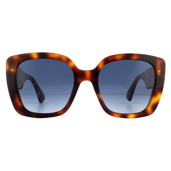 Moschino Sunglasses MOS016/S 086 08 Dark Havana Dark Blue Gradient