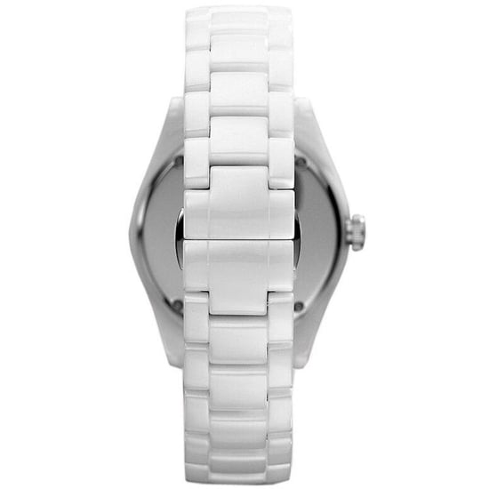 Emporio Armani AR1426 White Ladies Ceramica Watch