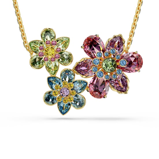 Swarovski 'Idyllia F Florere' Dames Verguld Metalen Ketting - Goud 5721668 - Image 1
