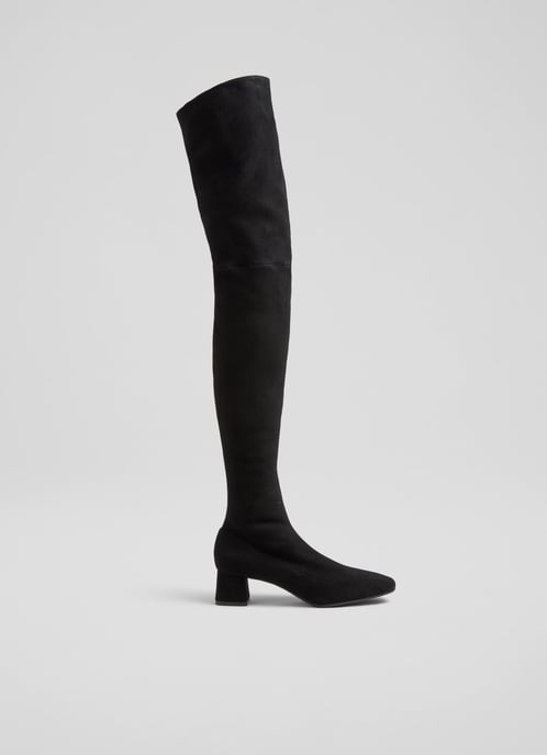 LK Bennett  Daniela Knee Boots, Black