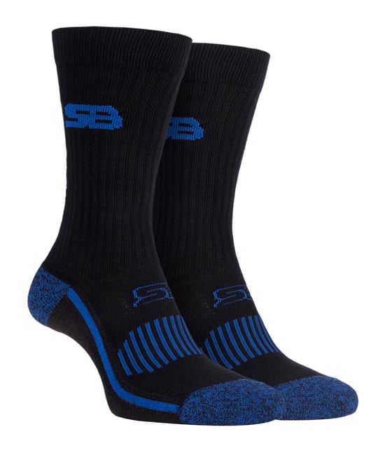Storm Bloc Mens Anti Abrasion Cotton Sports Terry Cushioned Socks - Image 1