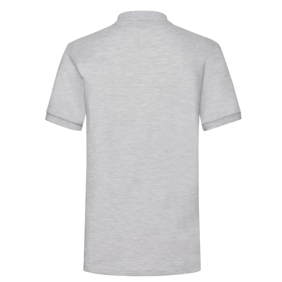 Fruit of the Loom Heren 65/35 Zwaargewicht Poloshirt (Heide Grijs) - Image 2