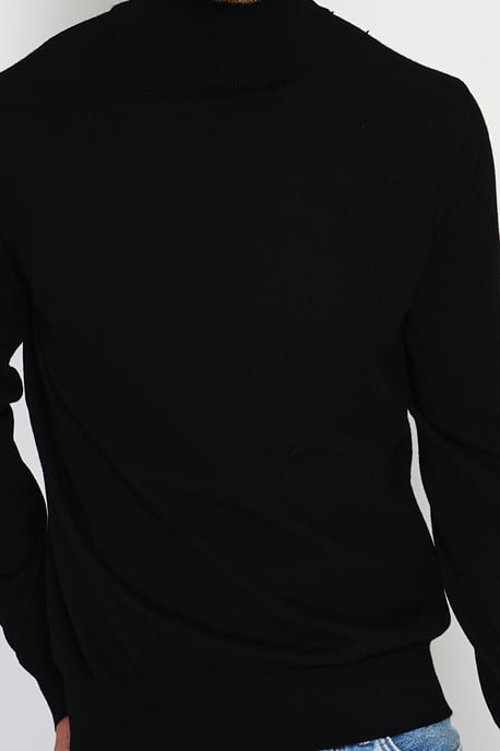 GB - William de Faye - turtleneck - Black - Image 5