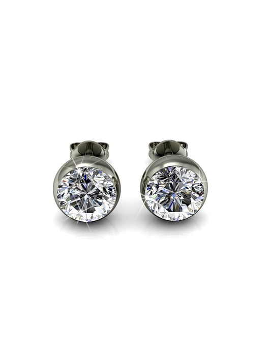 copy of Moon Set - Silver and Crystal - Image 5