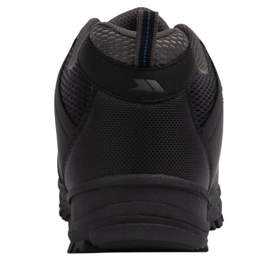 Trespass Mens Finley Low Cut Hiking Shoes (Black/Blue)